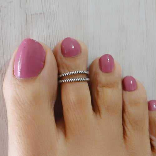 Twin Serenity Toe-ring