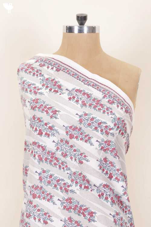 Cambric Cotton In Floral Print