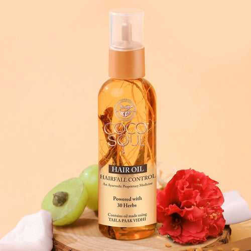 Ayurvedic Hair Oil – Hair Fall Control | From the makers of Parachute Advansed | 95ml