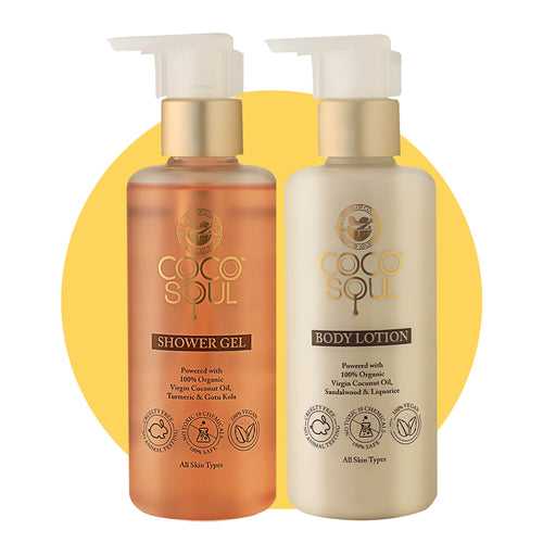 Body Care Combo - Shower Gel 200ml + Body Lotion 200ml | From the makers of Parachute Advansed | 400ml