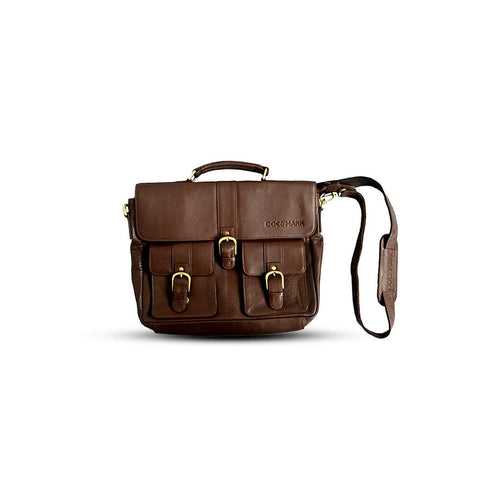 Brown Laptop Bag For Men- M08 BN