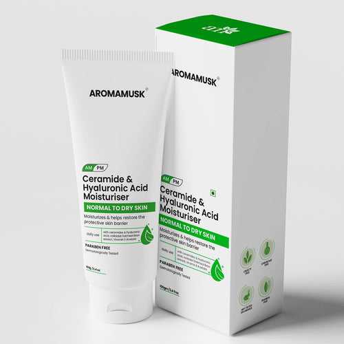Ceramide & Hyaluronic Acid Moisturizer for Normal to Dry Skin