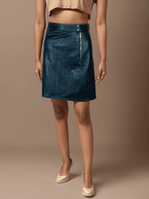 Leather Skirt 5011