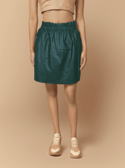 Leather Skirt 5012