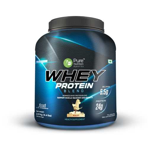 Whey Protein Blend | 5.5g BCAA, Kulfi Flavour - 2Kg