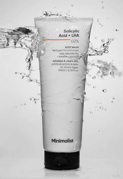 Minimalist Salicylic Acid + LHA 02% Body Wash 200 ml
