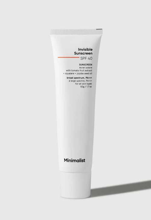 Minimalist Invisible Sunscreen SPF40 -50g