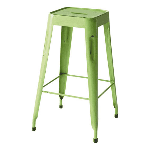 Francais Bar Stool - Green | Set Of 2