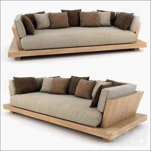 Teak Wood Low Sofa TSF-1701