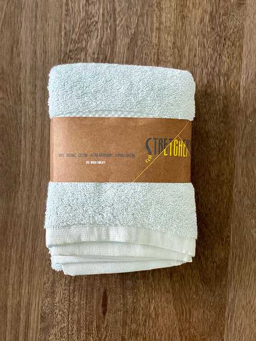 Organic Yoga Hand Towel/Mist Blue