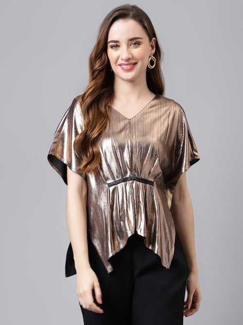 Half Sleeves Copper Top