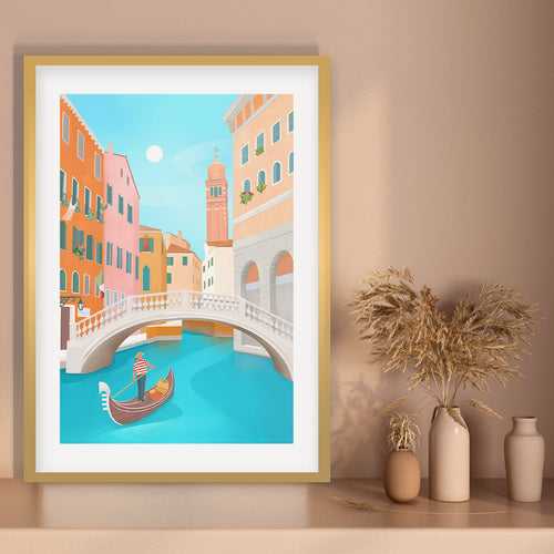 Venice Petra Lidze Painting Artwork For Home Wall Decor