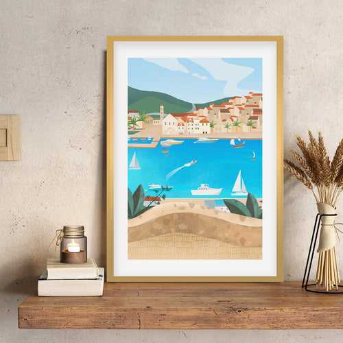 Hvar Petra Lidze Painting Artwork For Home Wall Decor