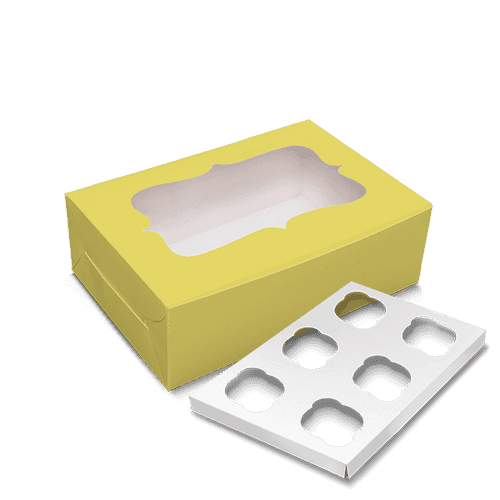 Cupcake Box for 6