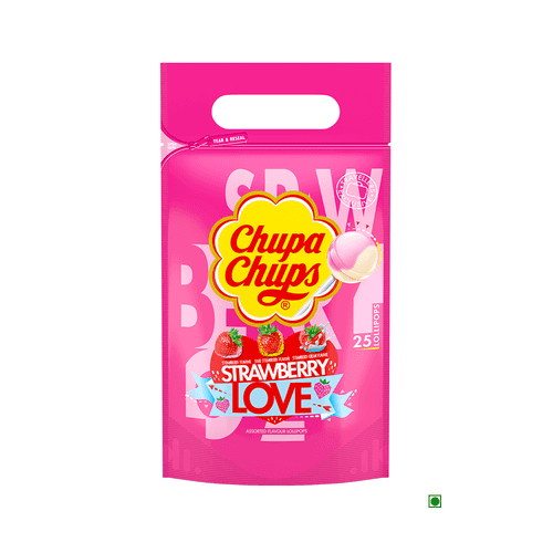 Chupa Chups Strawberry Love 300g