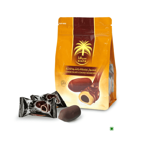 Siafa Dates Mamool Brown Chocolate Coated 210g