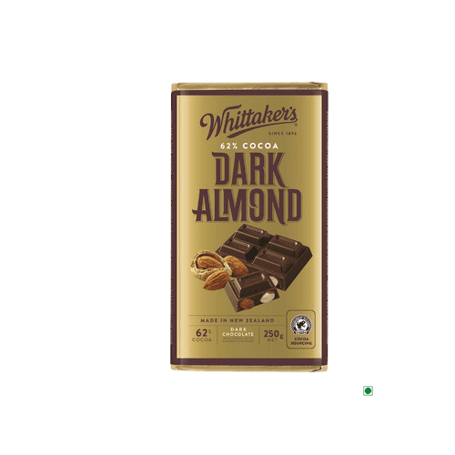 Whittakers Dark Almond Bar 250g