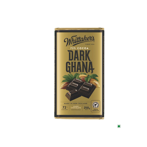 Whittakers Dark Ghana Bar 250g