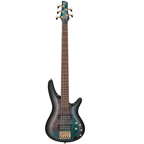 Ibanez SR405EPBDX-TSU SR Series 6 String Bass Guitar - Tropical Seafloor Burst