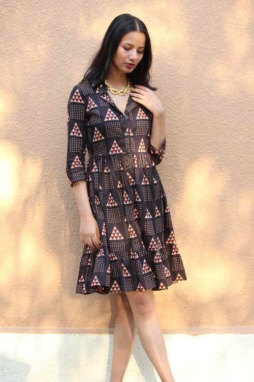 Giza Button Down Dress