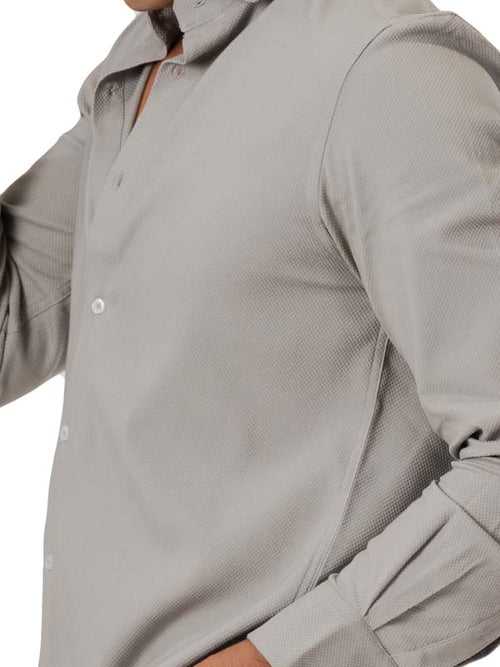 Melange Grey Shirt