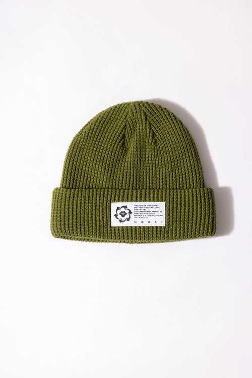 Cuffed Beanie // Olive Green