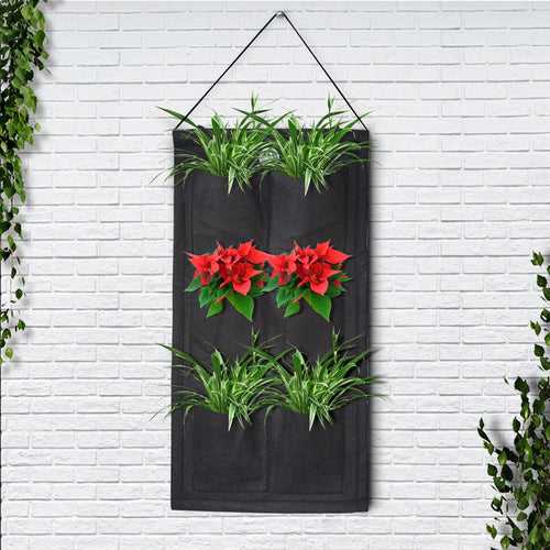 TrustBasket Green Pocket Wall Hanging Bag