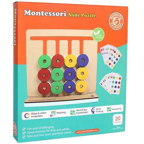 Montessori Slide Puzzles | Ages 4+