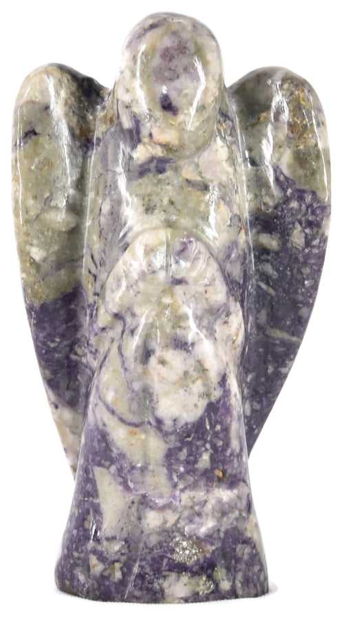 Charoite Angle Figurine