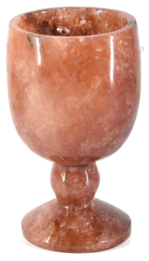 Red Aventurine Wine Goblet - Style 5