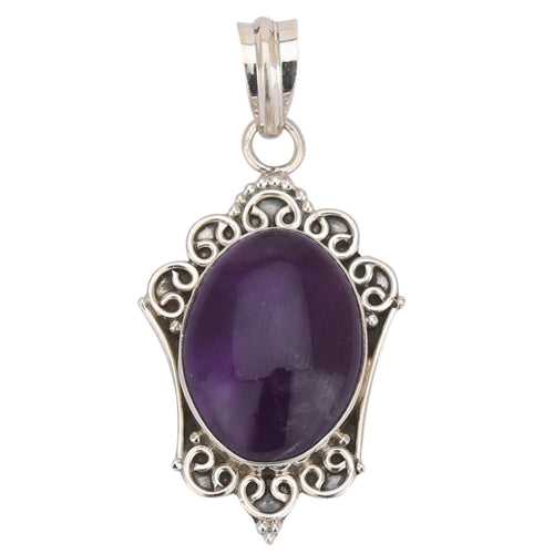 Amethyst 925 Silver Pendant