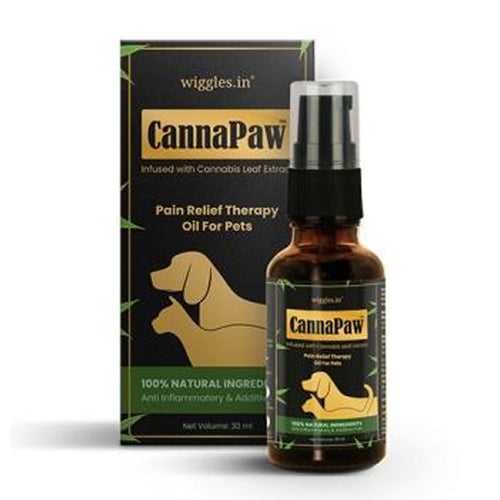 Wiggles Cannapaw Pain Relief Therapy Oil For Dogs & Cats