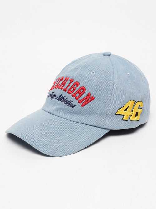 Denim Michigan Baseball Cap