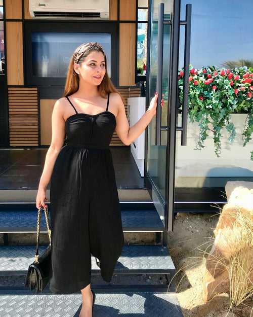 Midnight Black Jumpsuit