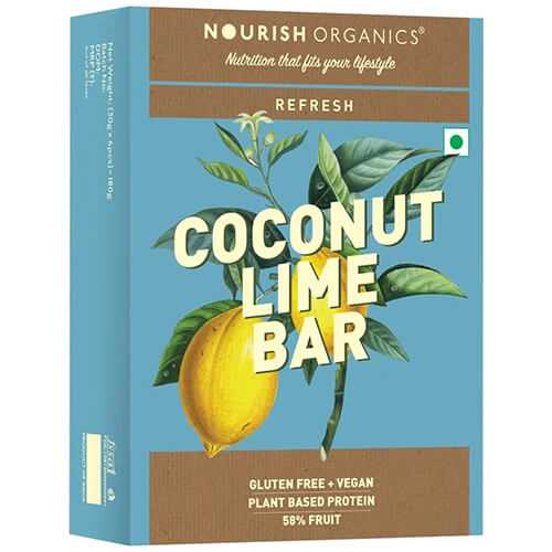 Noursih Organics Health Bar Coco Lime 30G