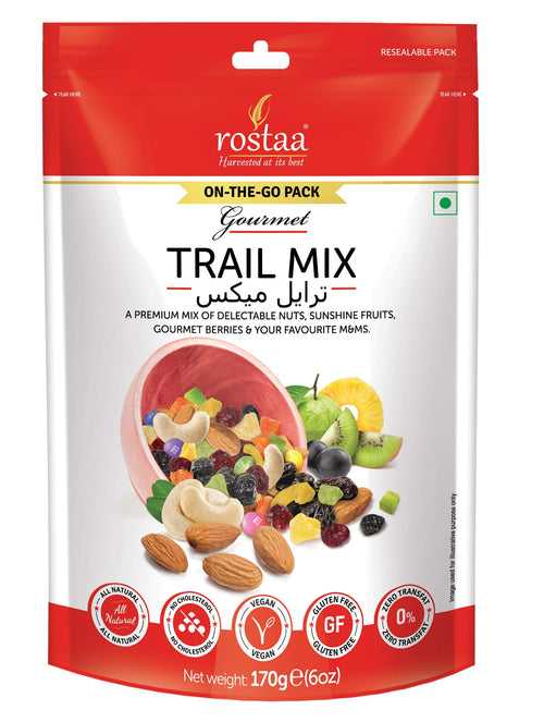 ROSTAA STANDY POUCH TRAIL MIX 170 GM
