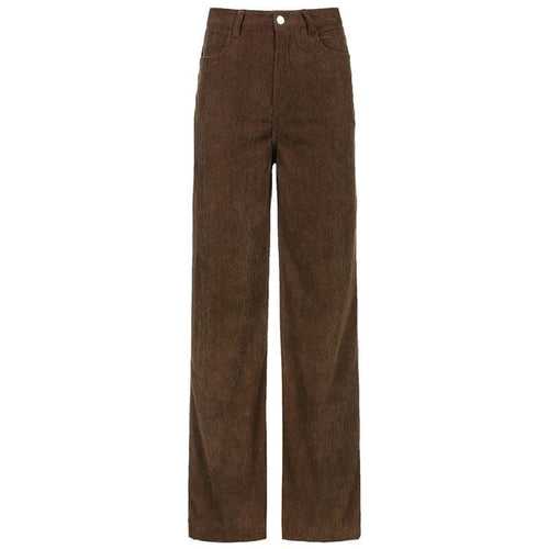 “CORDUROY CHOCOLATE” PANTS