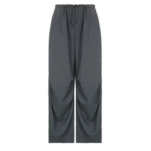 “GRAY” UNISEX PARACHUTE PANTS