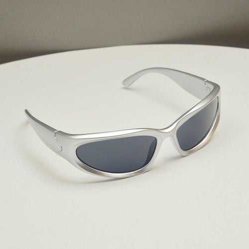 “SILVER Y2K” SUNGLASS