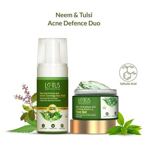 Lotus Botanicals Neem Tulsi Anti Acne Combo