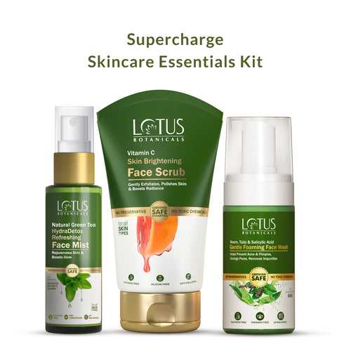 Supercharge Skincare Essentials Kit