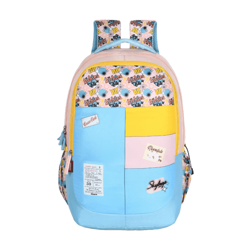 Archies School Backpack 01 (E) Light Blue