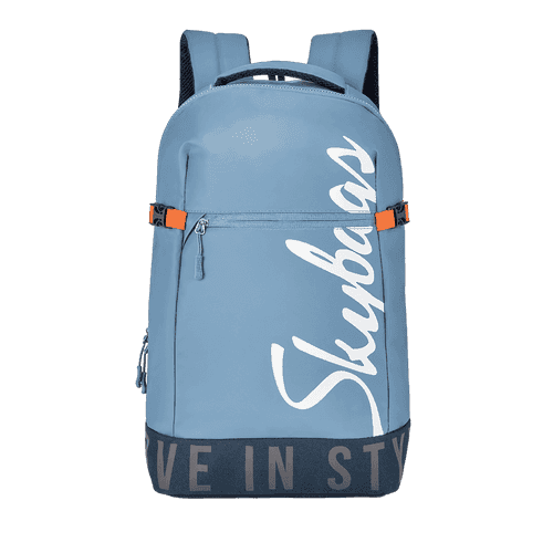 SKYBAGS Boho "01 Backpack With Rain Cover" Light Blue