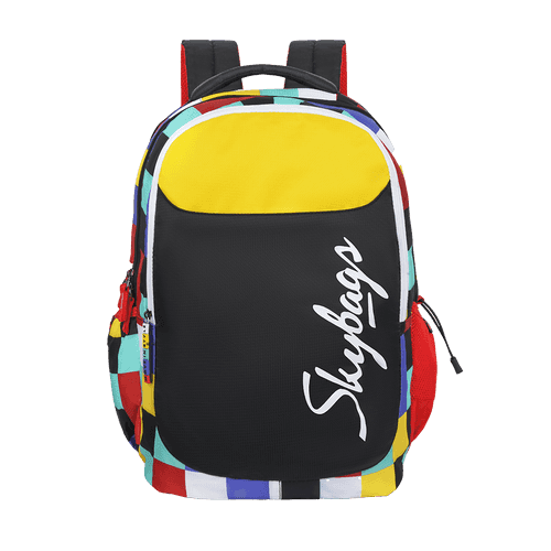 Skybags Squad Plus 02 "School Backpack Yellow"