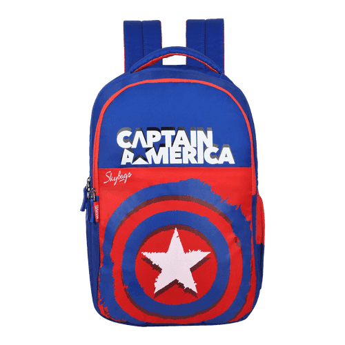 Skybags Marvel Captain America "School Bp 03 Blue"