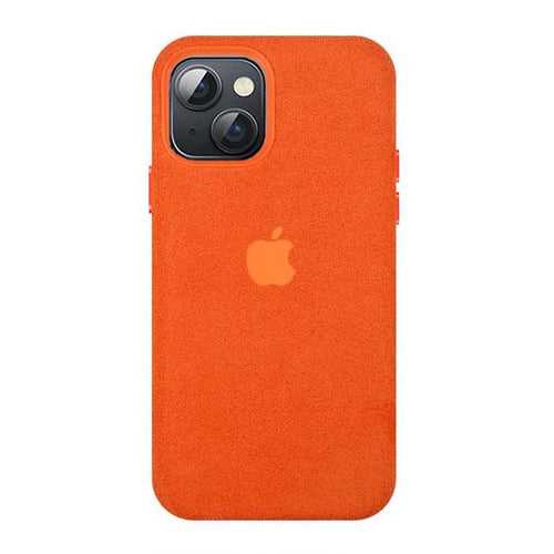 iPhone 13 Alcantara Case - Kumquat