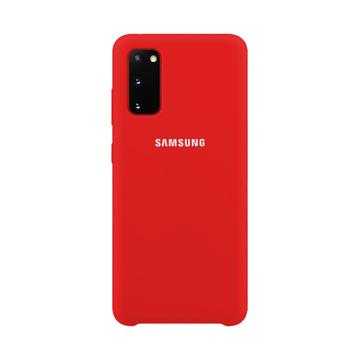 Samsung S20 Silicone Case - Red