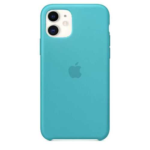 iPhone 11 Silicone Case - Robin Blue