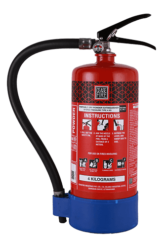 Ceasefire ABC Powder MAP90 Fire Extinguisher (4Kg)
