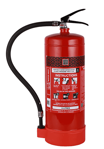 Watermist Based Portable Fire Extinguishers - 6 Ltrs.